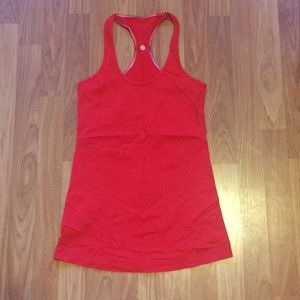 Lululemon racer back tank - red